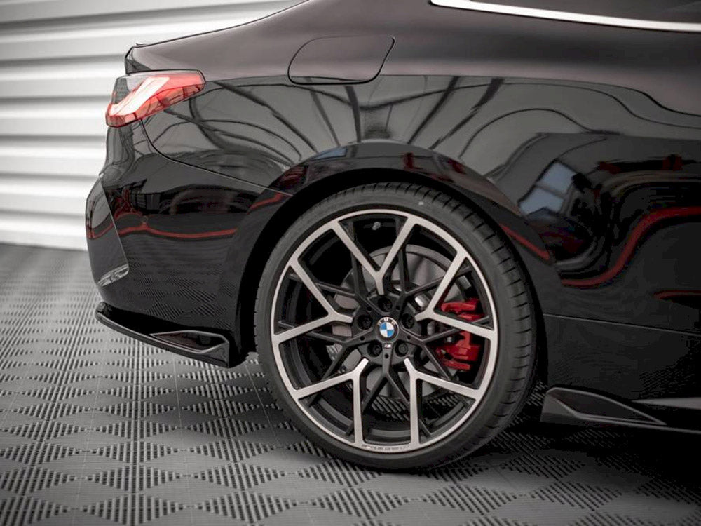 Maxton Design Rear Side Splitters V.2 BMW 4 M-Pack G22 / G23 / G22 Facelift / G23 Facelift - BM-4-G22-MPACK-RSD2G - Image 3