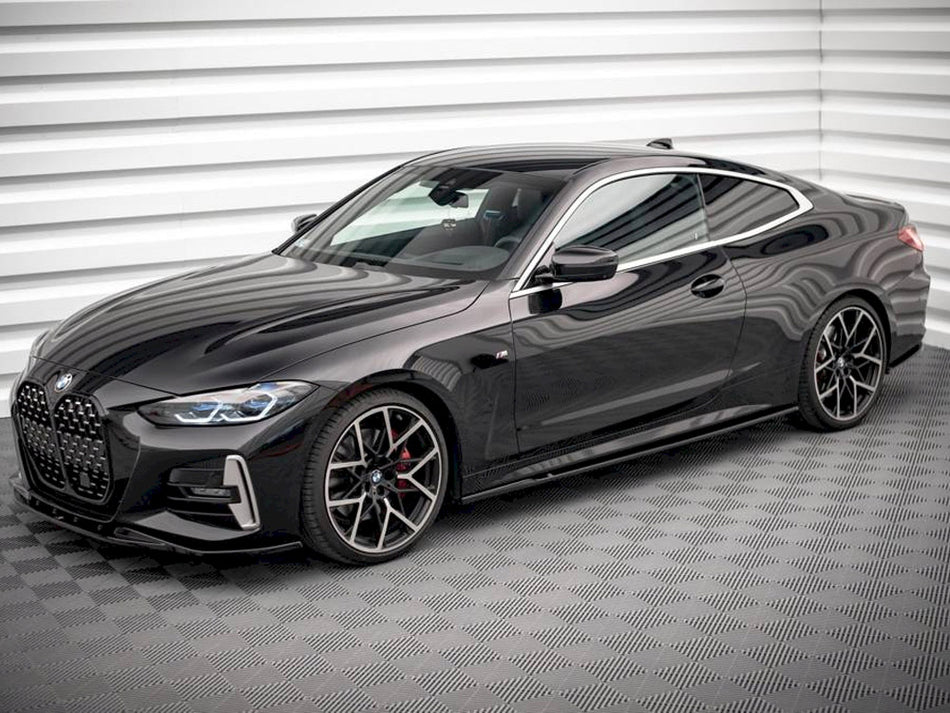 Maxton Design Side Skirts Diffusers V.1 BMW 4 M-Pack / M440i G22 / G23 / G22 Facelift / G23 Facelift - BM-4-G22-MPACK-SD1G - Image 2