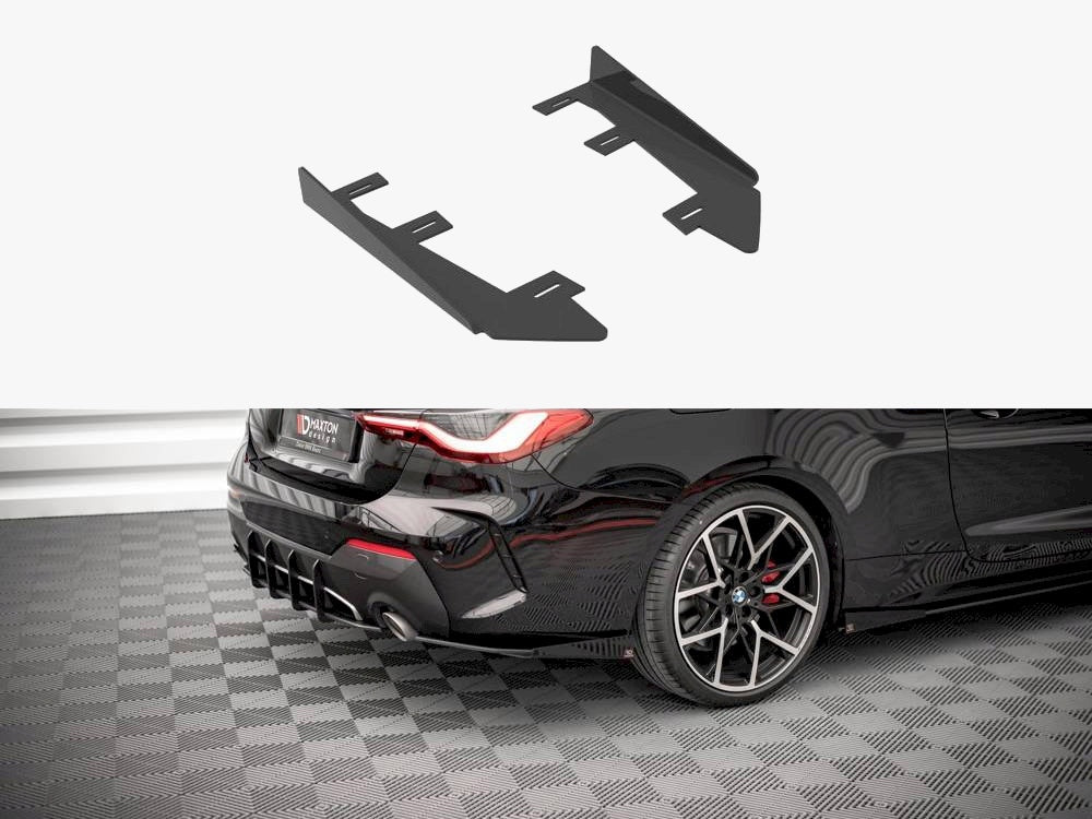 Maxton Design Rear Side Flaps BMW 4 M-Pack G22 / G23 / G22 Facelift / G23 Facelift - BM4G22MPACKCNC-RSF1G - Image 1