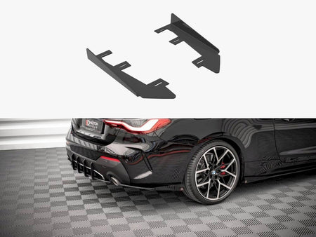 Maxton Design Rear Side Flaps BMW 4 M-Pack G22 / G23 / G22 Facelift / G23 Facelift - BM4G22MPACKCNC-RSF1G - Image 1