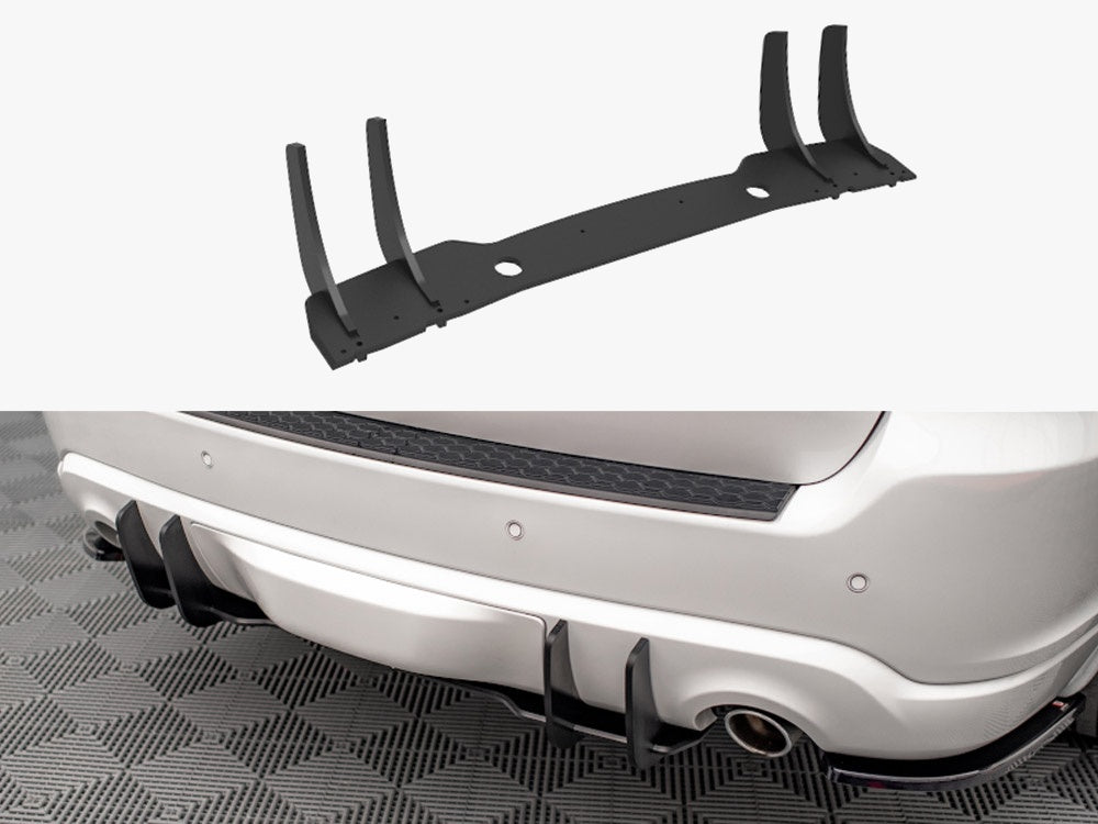 Maxton Design Street PRO Rear Diffuser V.1 Dodge Durango RT MK3 (2014-2020) - DODU3RTCNC-RS1B - Image 1