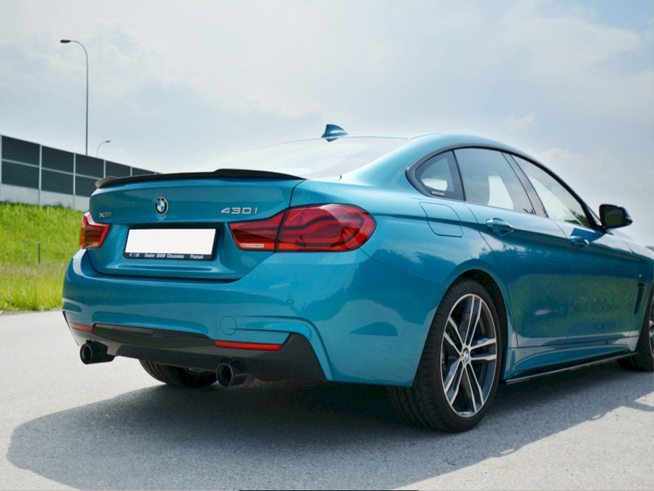 Maxton Design Spoiler Extension Bmw 4 F36 GRAN Coupe (2013-2017) - BM-4-36F-GC-MPACK-CAP1G - Image 1