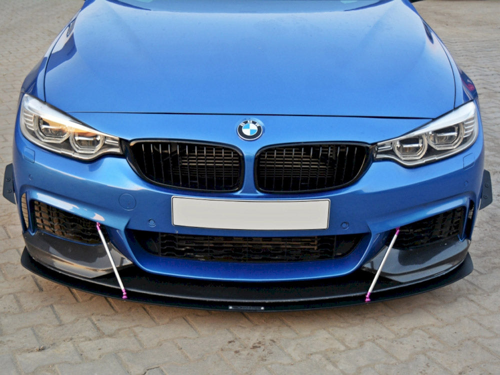 Front Racing Splitter V.3 BMW 4 Coupe / Gran Coupe / Cabrio M-Pack F32 / F36 / F33