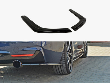 Maxton Design Rear Side Splitters V.1 BMW 4 Coupe / Gran Coupe M-Sport F32 / F36 - BM-4-F32-MPACK-RSD1G - Image 1