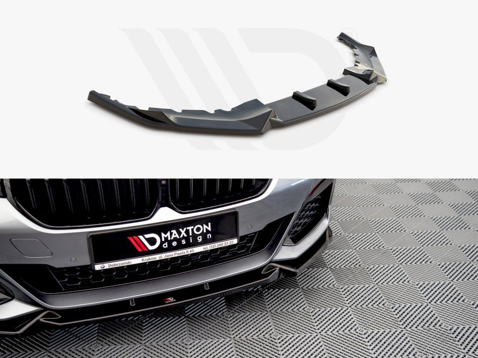 MAXTON DESIGN Front Splitter V.1 BMW 5 G30 Facelift M-Pack
