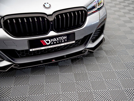 Maxton Design Front Splitter V.1 BMW 5 G30 Facelift M-Pack - BM-5-G30F-MPACK-FD1G - Image 3