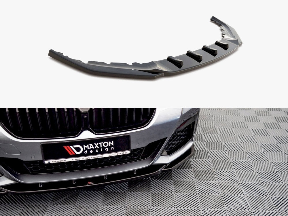 Maxton Design Front Splitter V.2 BMW 5 G30 Facelift M-Pack - BM-5-G30F-MPACK-FD2G - Image 1