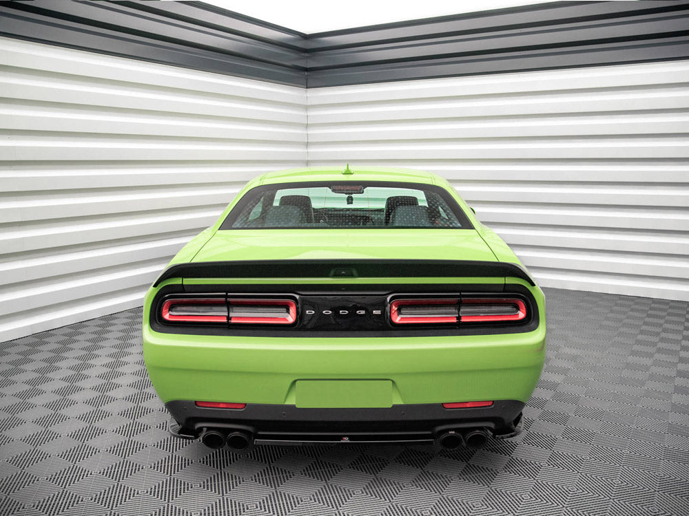 Maxton Design Central Rear Splitter Dodge Challenger SRT Hellcat Widebody Mk3 - DO-CHL-3F-SRT-HC-RD1G - Image 3