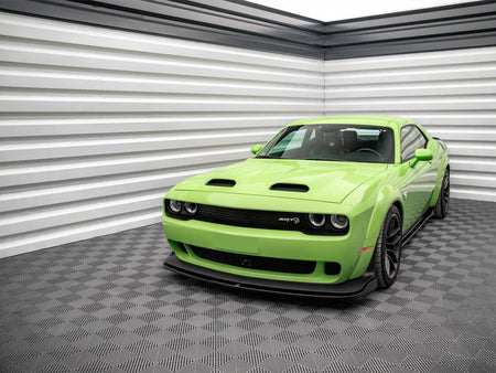 Maxton Design Front Splitter Dodge Challenger SRT Hellcat Widebody Mk3 - DO-CHL-3F-SRT-HC-FD1G - Image 2