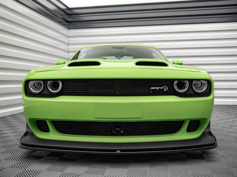 Maxton Design Front Splitter Dodge Challenger SRT Hellcat Widebody Mk3 - DO-CHL-3F-SRT-HC-FD1G - Image 3