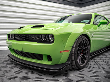 Maxton Design Front Splitter Dodge Challenger SRT Hellcat Widebody Mk3 - DO-CHL-3F-SRT-HC-FD1G - Image 4