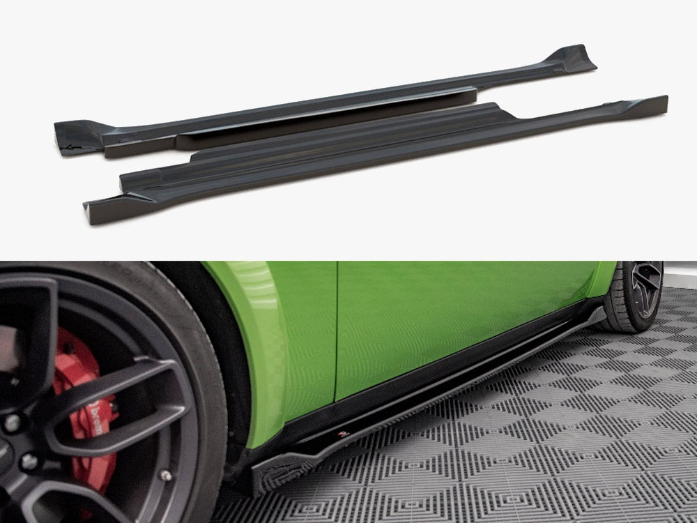 Side Skirts Diffusers Dodge Challenger SRT Hellcat Widebody Mk3