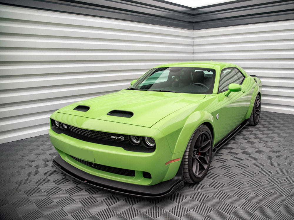 Maxton Design Side Skirts Diffusers Dodge Challenger SRT Hellcat Widebody Mk3 - DO-CHL-3F-SRT-HC-SD1G - Image 2