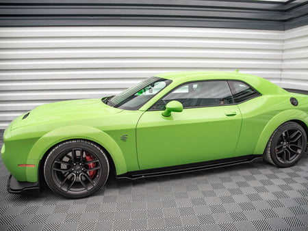 Maxton Design Side Skirts Diffusers Dodge Challenger SRT Hellcat Widebody Mk3 - DO-CHL-3F-SRT-HC-SD1G - Image 3