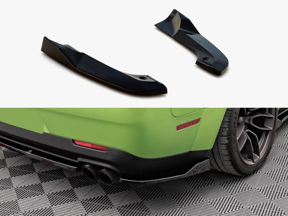 Maxton Design Rear Side Splitters Dodge Challenger SRT Hellcat Widebody Mk3 - DO-CHL-3F-SRT-HC-RSD1G - Image 1