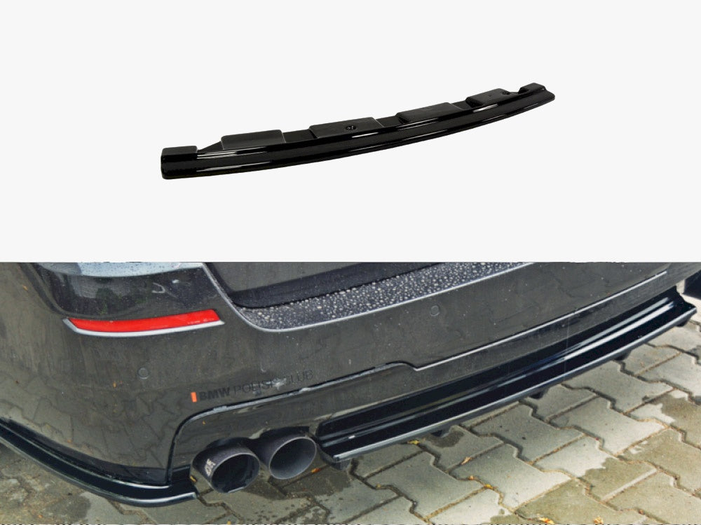 Maxton Design Central Rear Splitter V.2 BMW 5 F11 M-Pack - BM-5-11-MPACK-RD2G - Image 1