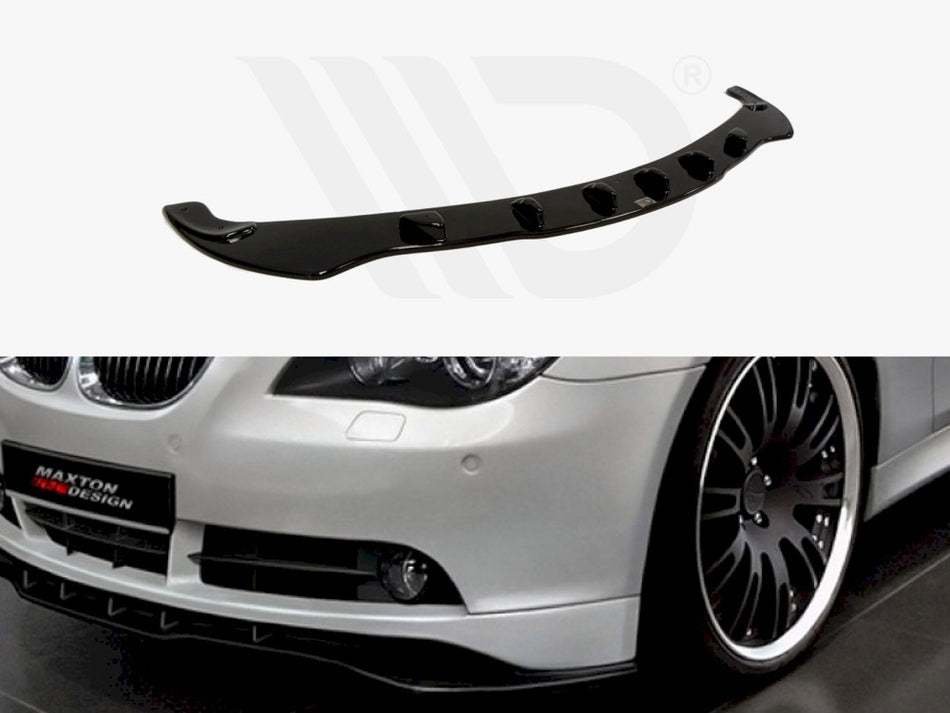 MAXTON DESIGN Front Splitter Bmw 5 E60 / E61 (Preface Model) (2003-2007) - Carbon Look
