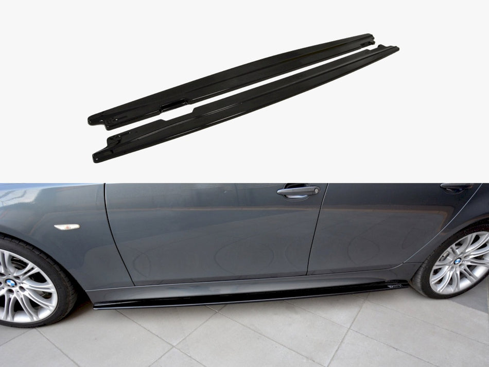 Maxton Design Side Skirts Diffusers Bmw 5 E60/61 M-pack - BM-5-60-MPACK-SD1G - Image 1