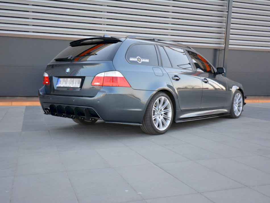Maxton Design Rear Diffuser Bmw 5 E61 (Touring) Wagon M-pack (2004-2010) - BM-5-61-MPACK-CNC-RS1A - Image 1