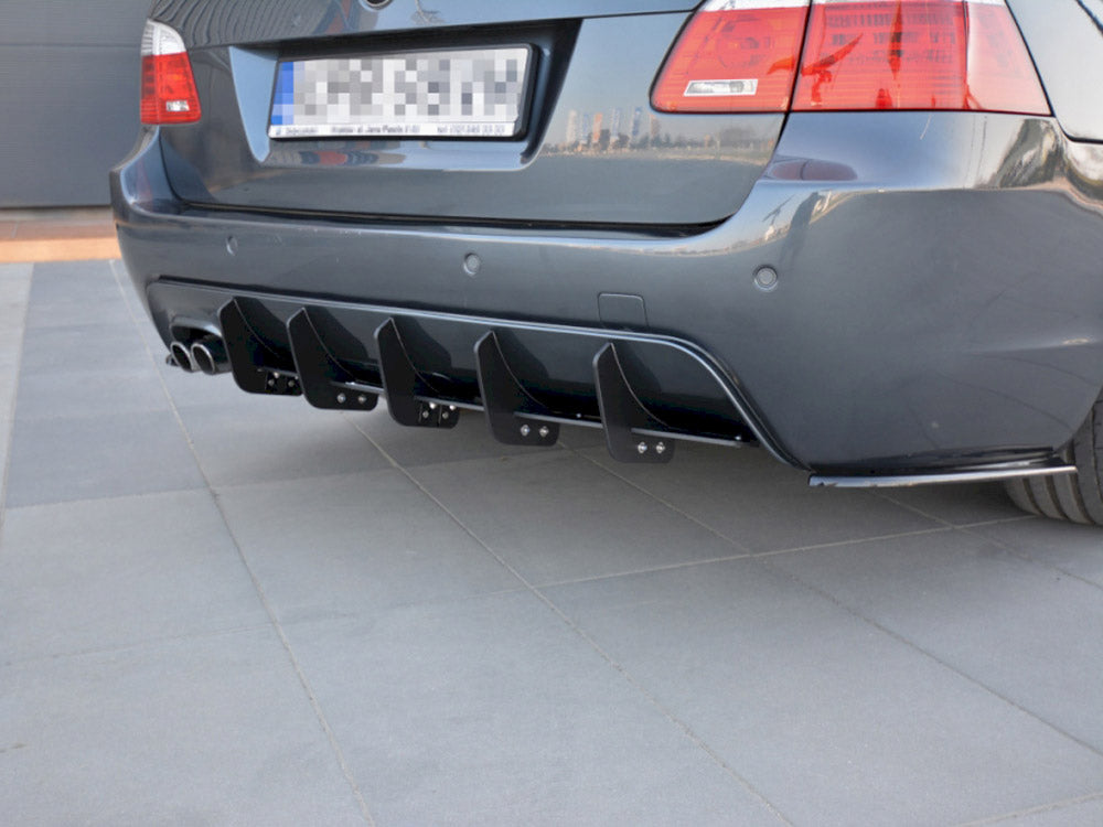 Maxton Design Rear Diffuser Bmw 5 E61 (Touring) Wagon M-pack (2004-2010) - BM-5-61-MPACK-CNC-RS1A - Image 2