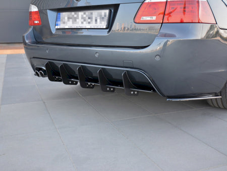 Maxton Design Rear Diffuser Bmw 5 E61 (Touring) Wagon M-pack (2004-2010) - BM-5-61-MPACK-CNC-RS1A - Image 2