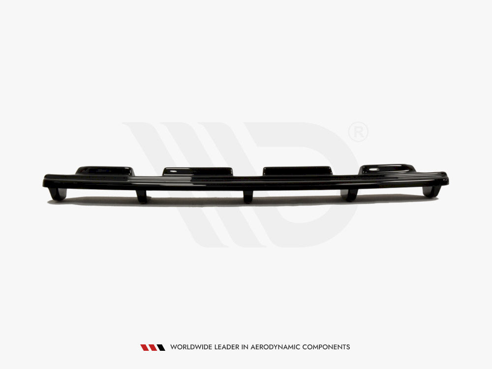 Central Rear Splitter (Vertical Bars) BMW 6 Gran Coupe M-Sport - Textured
