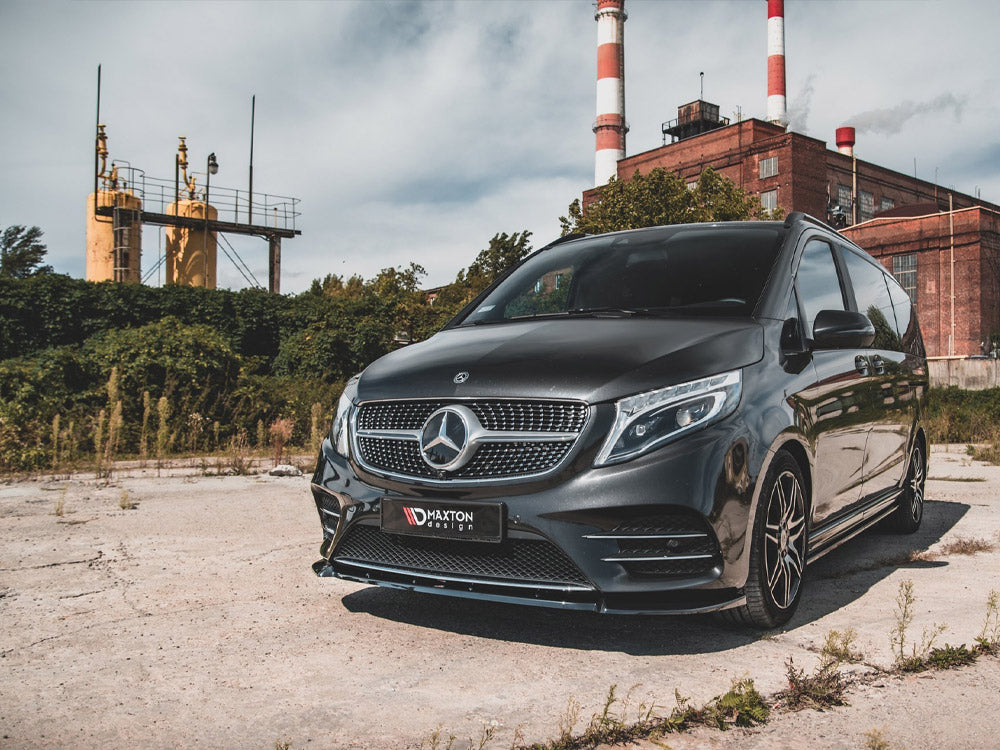 Maxton Design Front Splitter V.3 Mercedes-Benz V-Class AMG-Line W447 - ME-V-447F-AMGLINE-FD3G - Image 2