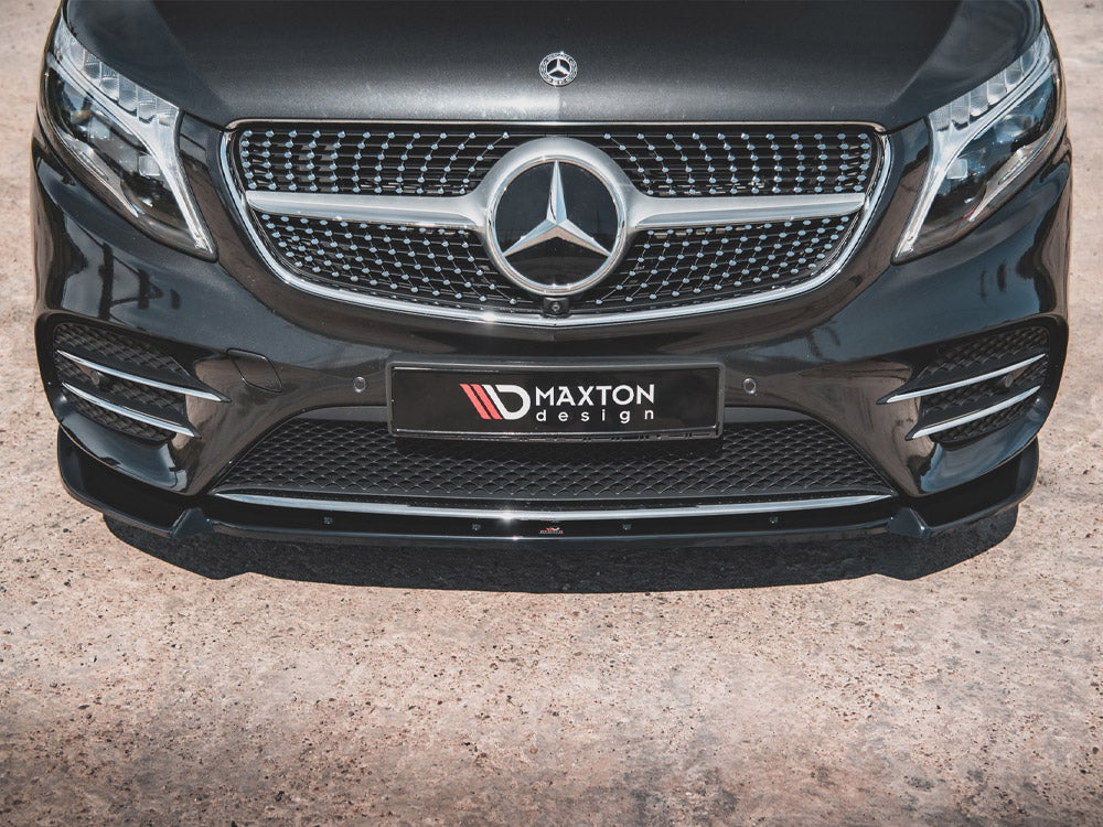 Maxton Design Front Splitter V.3 Mercedes-Benz V-Class AMG-Line W447 - ME-V-447F-AMGLINE-FD3G - Image 3