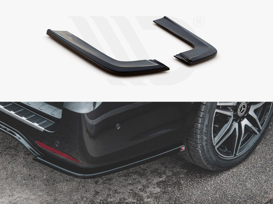 MAXTON DESIGN Rear Side Splitters V.2 Mercedes-Benz V-Class AMG-Line W447 Facelift