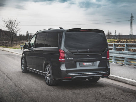 Rear Side Splitters V.2 Mercedes-Benz V-Class AMG-Line W447 Facelift - Textured