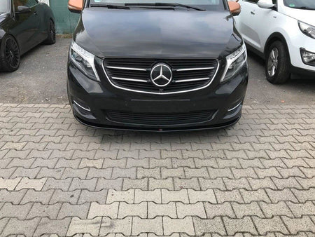 Front Splitter V.1 Mercedes V-Class W447 - Carbon Look