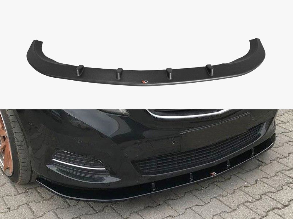 Maxton Design Front Splitter V.2 Mercedes V-Class W447 - Carbon Look - ME-V-447-FD2C - Image 1