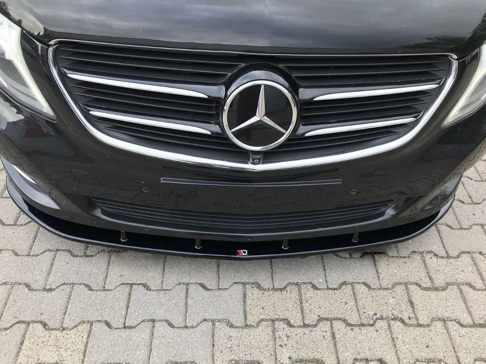 Front Splitter V.2 Mercedes V-Class W447 - Carbon Look