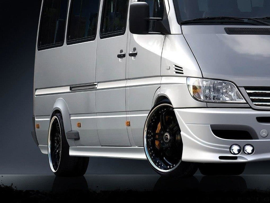 Maxton Design Side Skirts Mercedes Sprinter I FL / VW LT 96-06 - Different Sizes (4 Elements). This Side Skirts Fits Twin Wheels Version. - ME-SP-1-S1A - Image 1