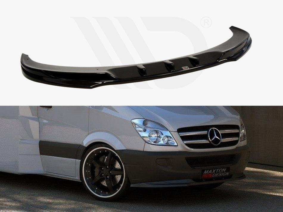 MAXTON DESIGN Front Splitter Mercedes Sprinter (2006-2013) - Carbon Look