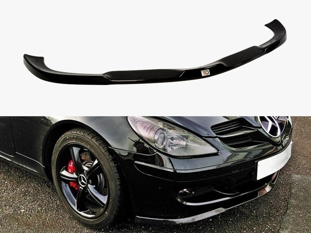 Maxton Design Front Splitter Mercedes SLK R171 Standard Bumper - Textured - ME-SLK-R171-FD1T - Image 1