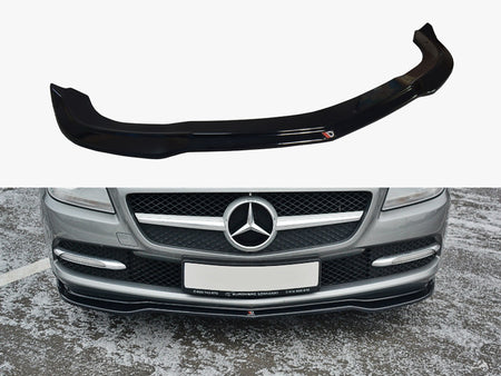 Maxton Design Front Splitter V.1 Mercedes SLK R172 Standard (2011-2015) - ME-SLK-R172-FD1G - Image 1