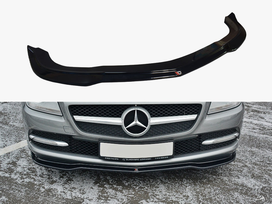 Maxton Design Front Splitter V.1 Mercedes SLK R172 Standard (2011-2015)