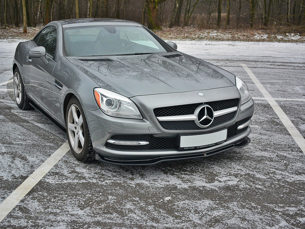Maxton Design Front Splitter V.1 Mercedes SLK R172 Standard (2011-2015) - ME-SLK-R172-FD1G - Image 2