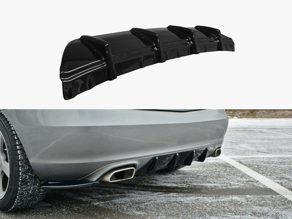 Maxton Design Rear Diffuser Mercedes-Benz SLK R172 Standard (2011-2015) - ME-SLK-R172-RS1G - Image 1
