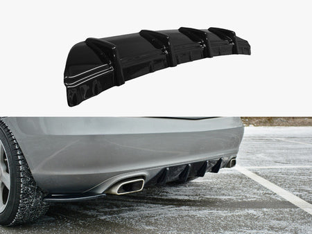 Maxton Design Rear Diffuser Mercedes-Benz SLK R172 Standard (2011-2015) - ME-SLK-R172-RS1G - Image 1