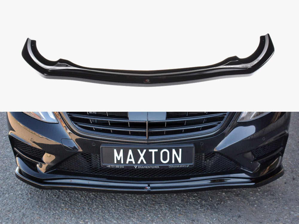 Maxton Design Front Splitter V.1 Mercedes S-class Amg-line W222 (2013-2017) - ME-S-222-AMGLINE-FD1G - Image 1