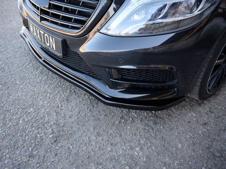 Maxton Design Front Splitter V.1 Mercedes S-class Amg-line W222 (2013-2017) - ME-S-222-AMGLINE-FD1G - Image 3