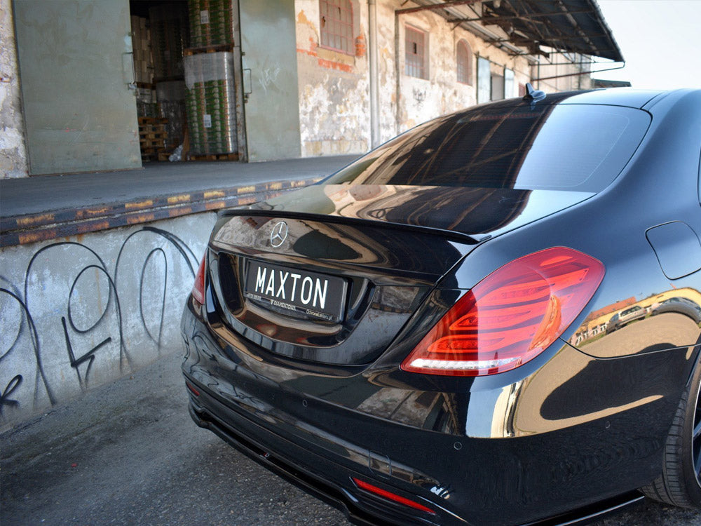 Maxton Design Spoiler Extension CAP Mercedes S-class W222 (2013-2017) - ME-S-222-CAP1G - Image 3