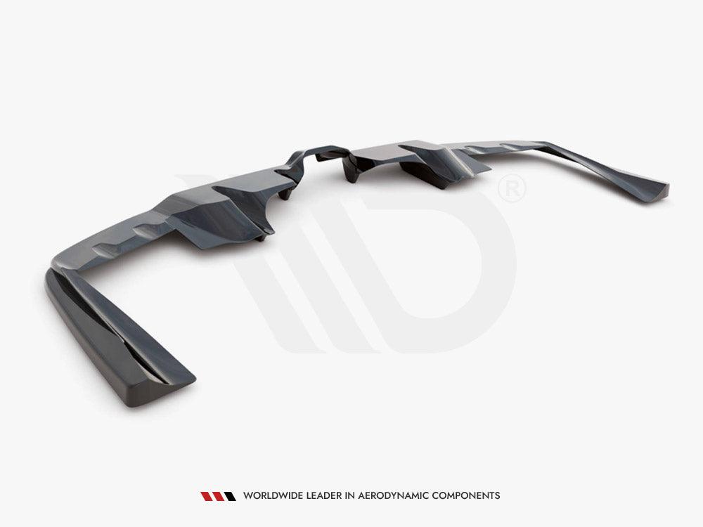 Maxton Design Rear Splitter (Vertical Bars) Mercedes-AMG GLE 53 Coupe C167 / C167 Facelift - ME-GLE-C167-AMG-RD1G+RD2G - Image 4