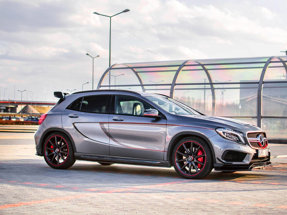 Side Skirts Splitters Mercedes-benz GLA 45 AMG SUV (X156) Pre-facelift (2014-2017)