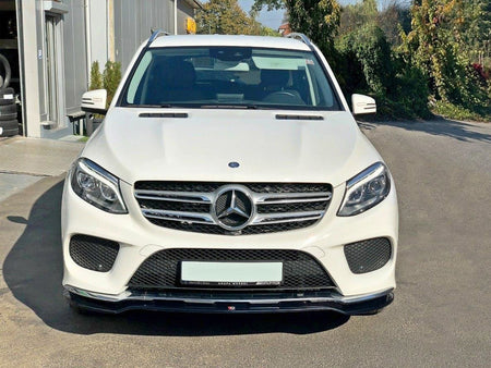 Maxton Design Front Splitter V.1 Mercedes GLE W166 Amg-line (2015-2018) - ME-GLE-166-AMGLINE-FD1G - Image 3
