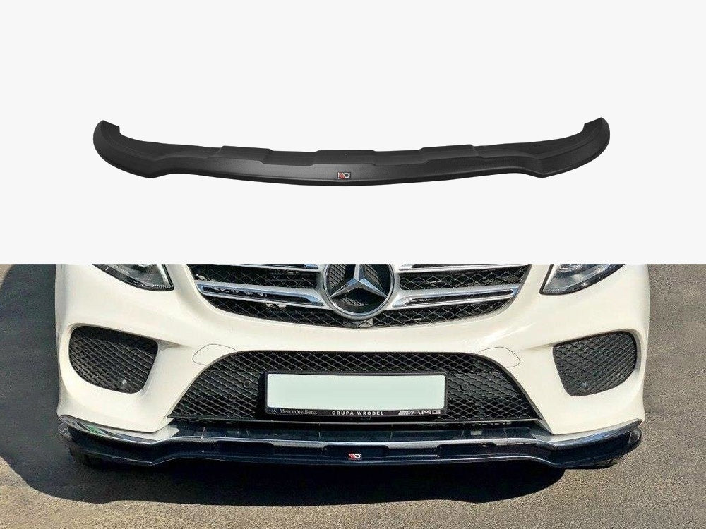 Maxton Design Front Splitter V.1 Mercedes GLE W166 Amg-line (2015-2018) - ME-GLE-166-AMGLINE-FD1G - Image 1