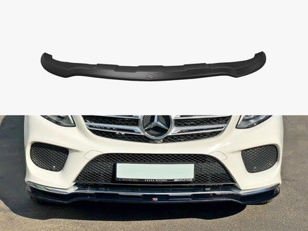 Maxton Design Front Splitter V.1 Mercedes GLE W166 Amg-line (2015-2018) - ME-GLE-166-AMGLINE-FD1G - Image 1