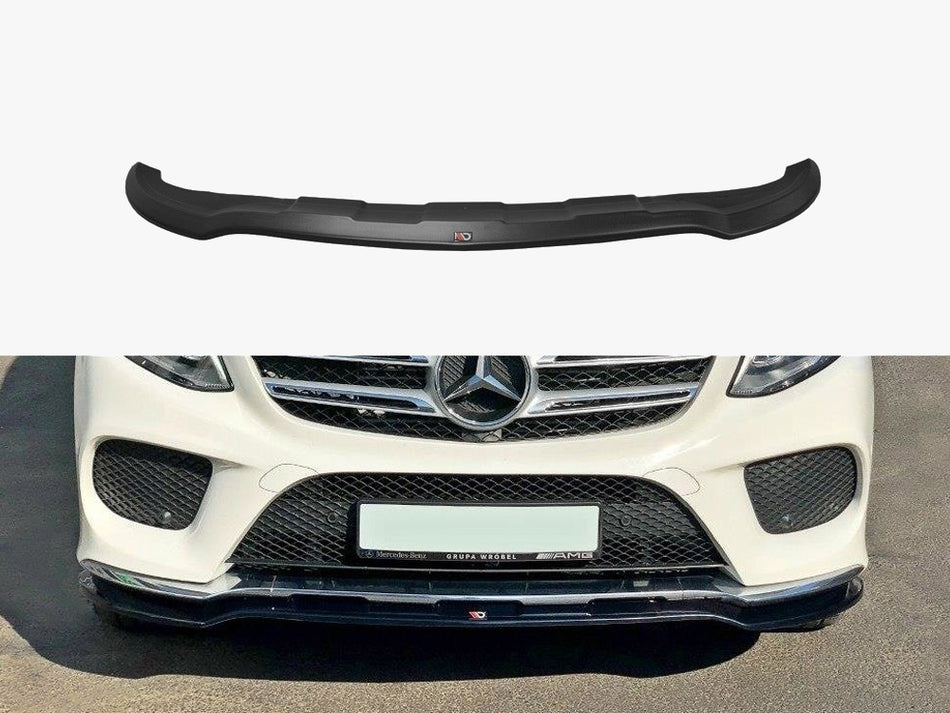 Maxton Design Front Splitter V.1 Mercedes GLE W166 Amg-line (2015-2018) - ME-GLE-166-AMGLINE-FD1G - Image 1